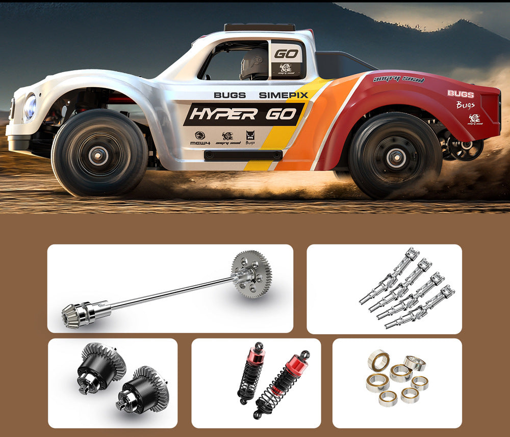 Auto RC MJX Hyper Go 1/16 Sin Escobillas 3S 4WD Alta Velocidad