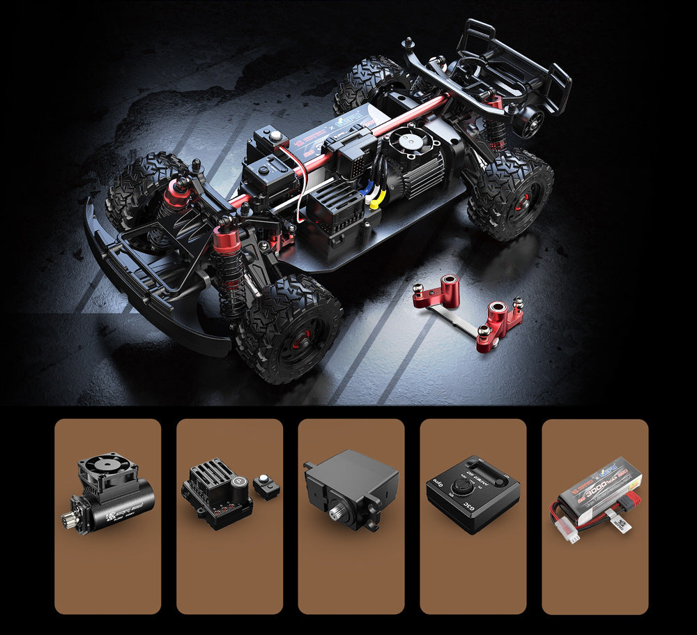 Auto RC MJX Hyper Go 1/16 Sin Escobillas 3S 4WD Alta Velocidad