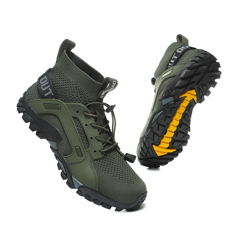 Zapatos acuáticos para hombre 2023, zapatillas antideslizantes de secado rápido, zapatillas de montaña para senderismo, natación, zapatos acuáticos, zapatillas informales suaves para hombre, envío gratis