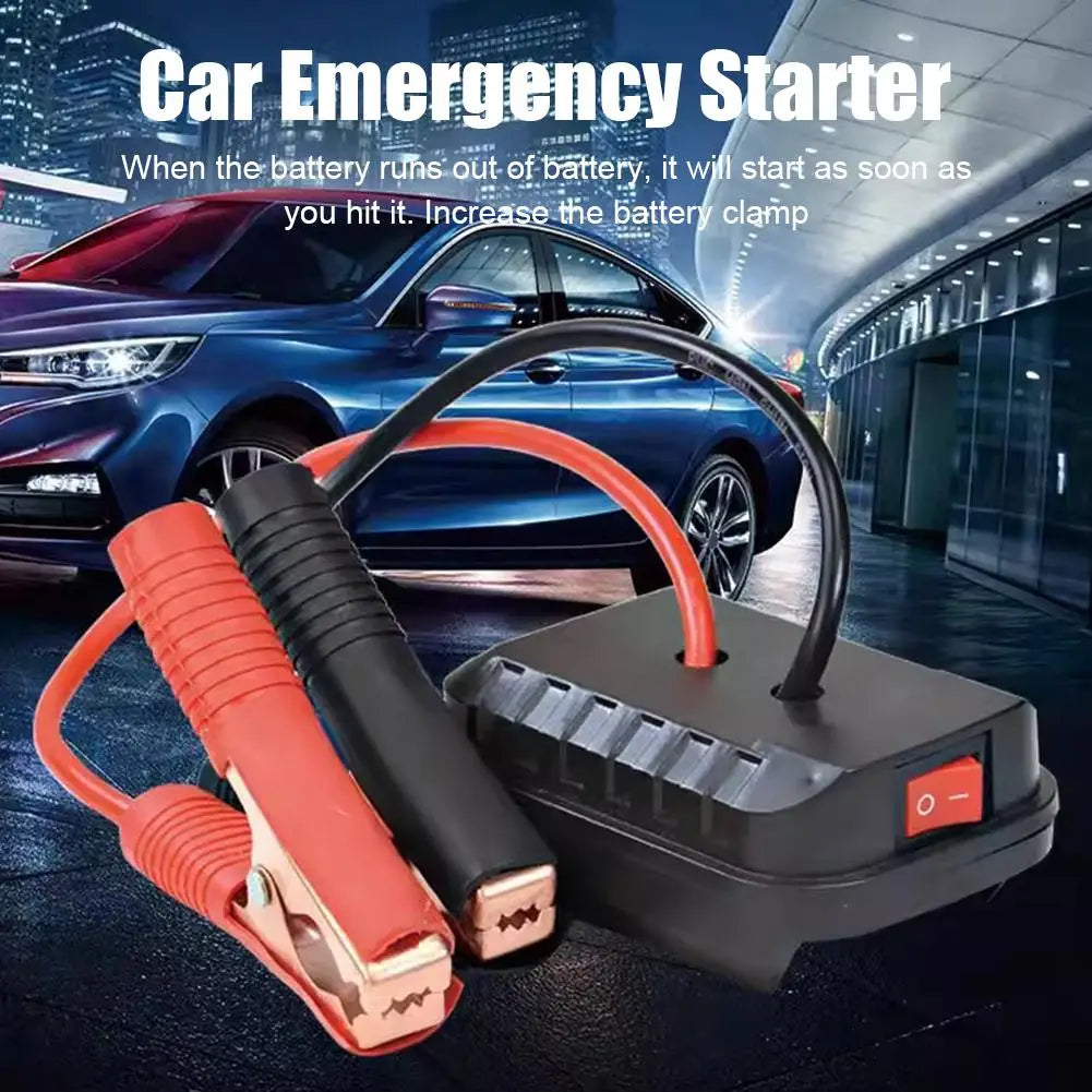 Adaptador Multifunción Arrancador de Emergencia para Auto y Herramientas