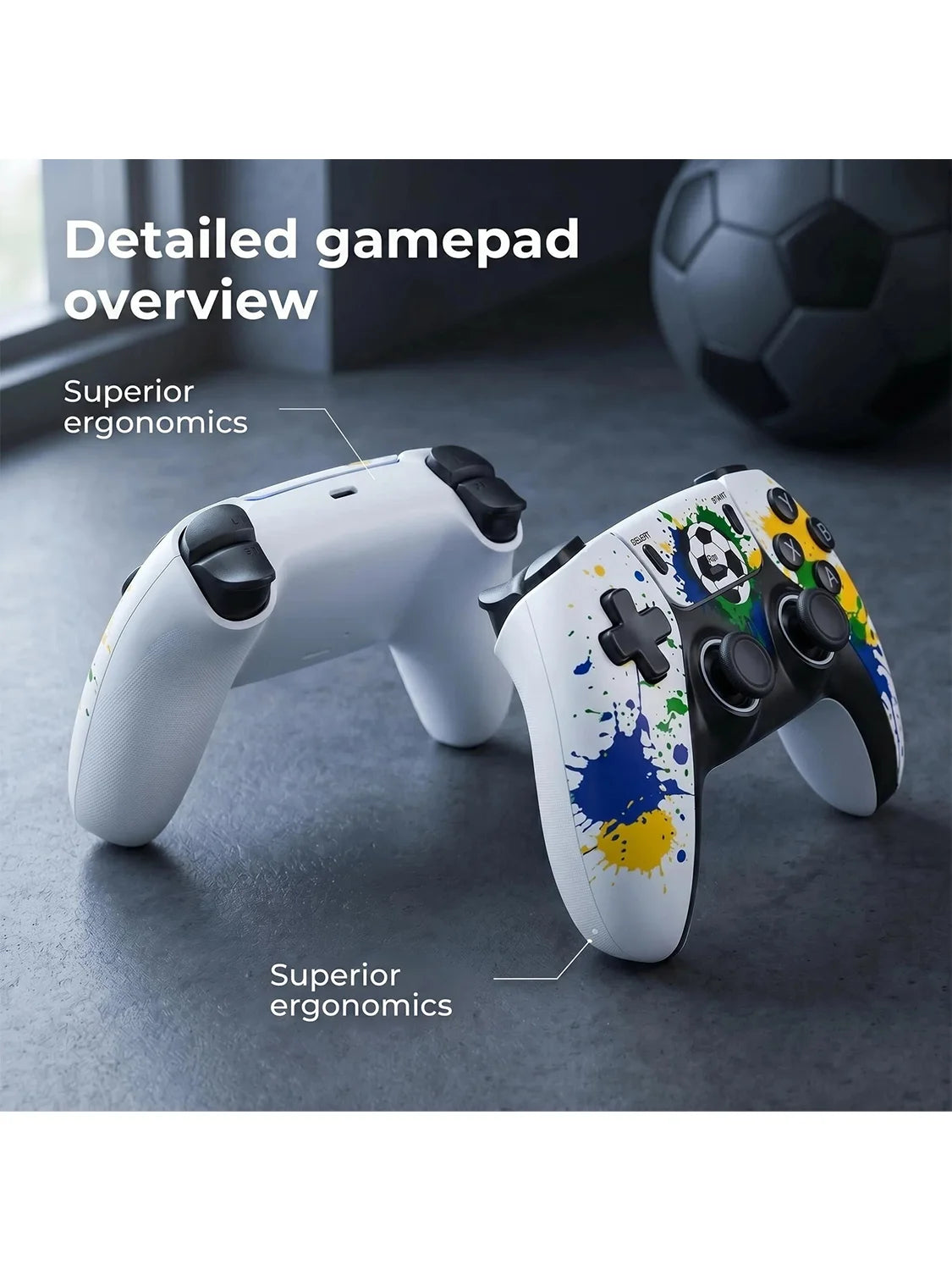 Consola retro 4K HDMI con 64 GB/128 GB, más de 50 000 juegos, mandos inalámbricos duales de 2,4 G, Plug and Play, compatible con PS1, Sega Arcade, GBA, MD, TV doméstica, 2 jugadores, ideal para familias y niños.