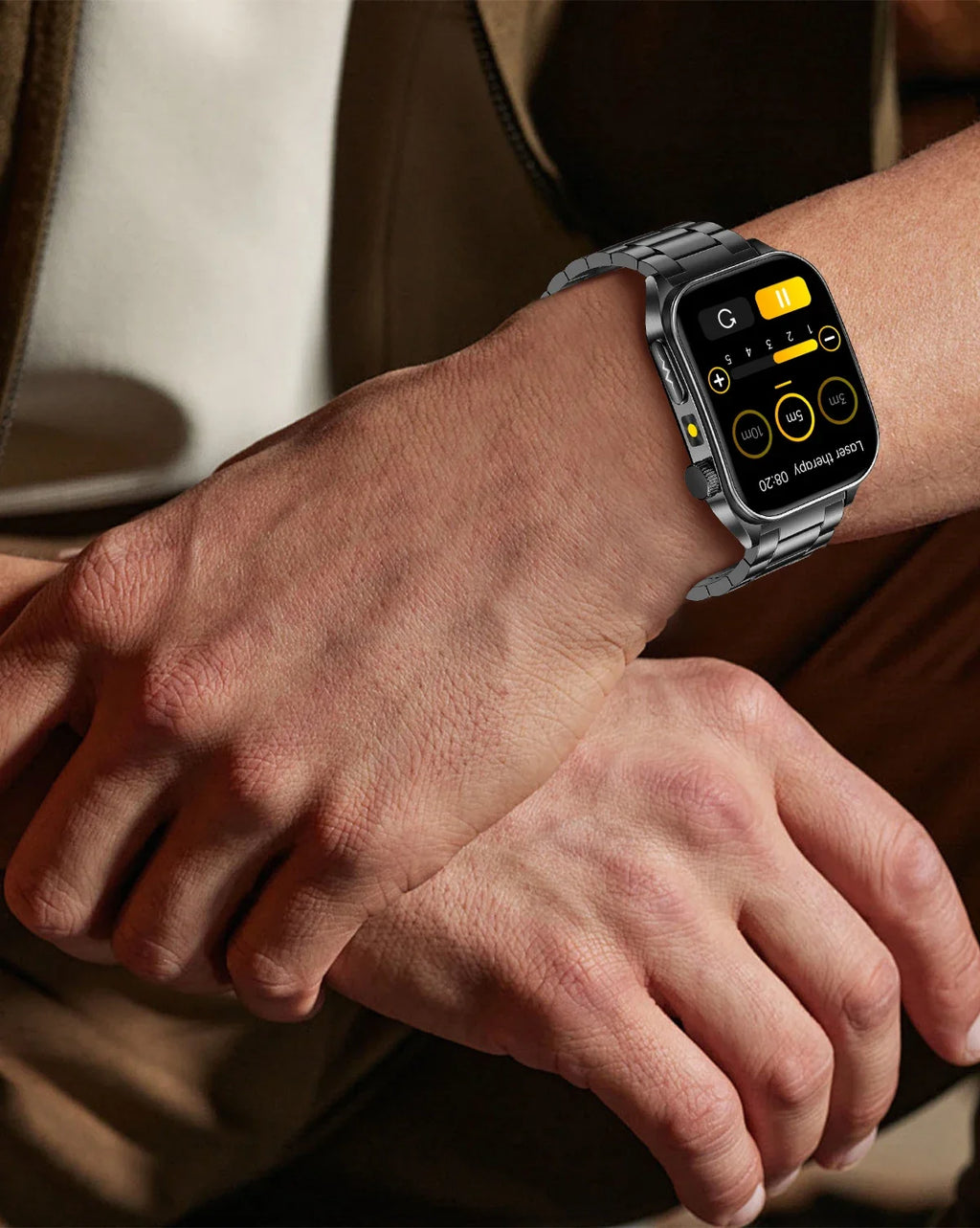Reloj Inteligente Terapia Láser ECG Salud