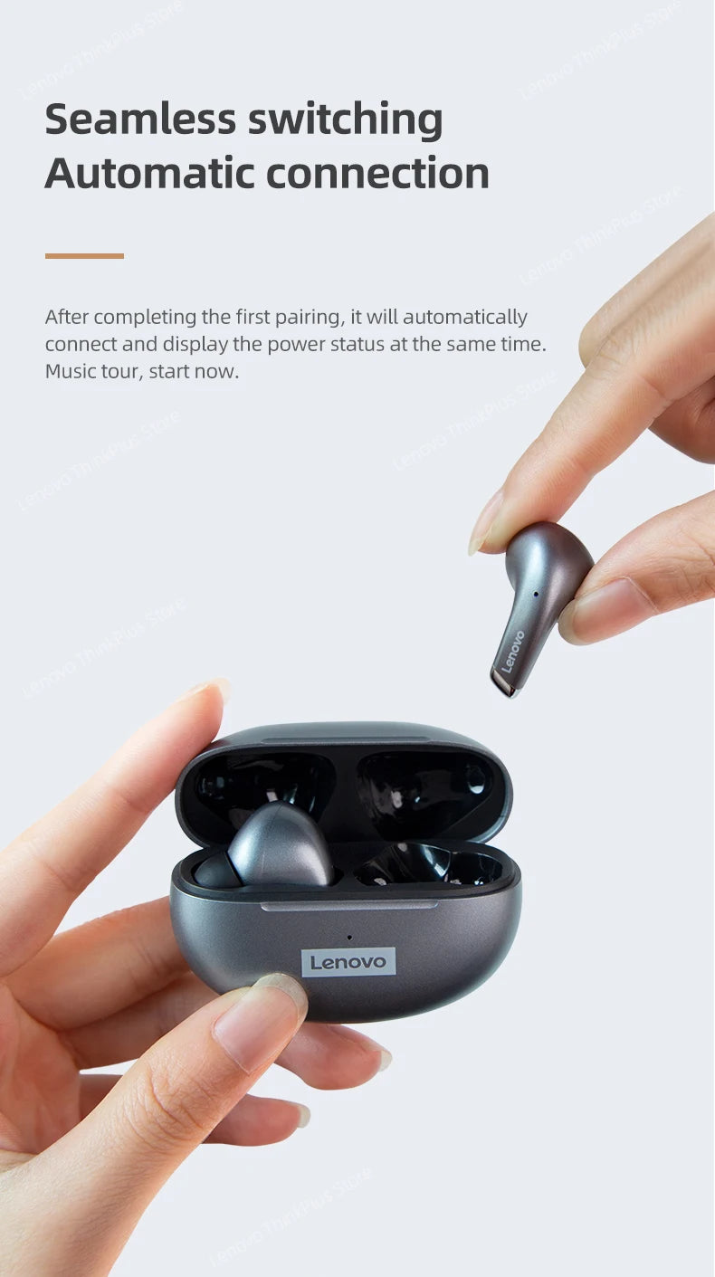 Auriculares Lenovo LP5 TWS Bluetooth Inalámbricos con Micrófono