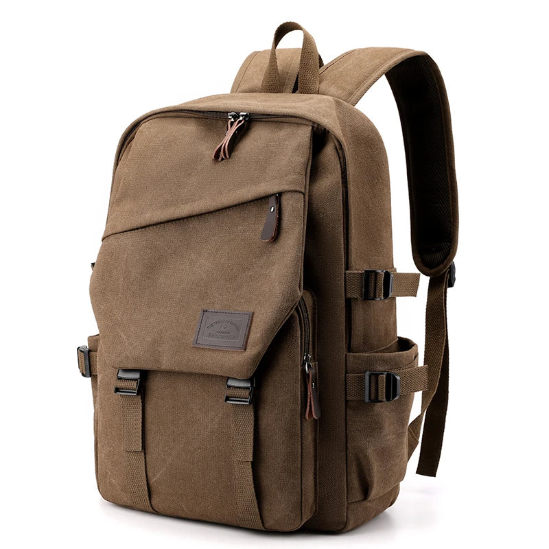 Mochila de viaje de gran capacidad para hombre, adecuada para diferentes grupos de personas, longitud de la correa de hombro ajustable, multicompar