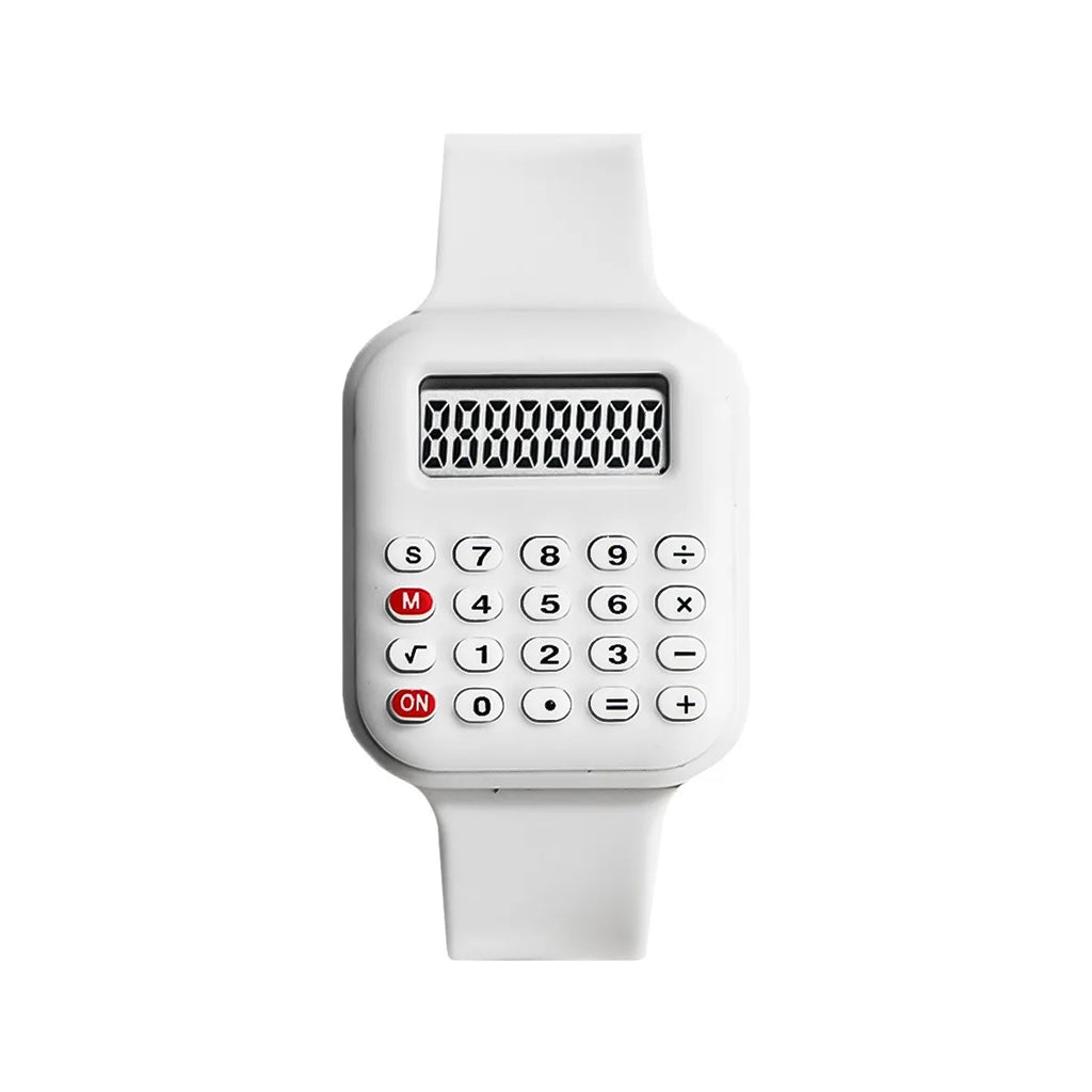 Reloj con calculadora creativa, reloj Digital LED de dibujos animados para niños, reloj electrónico deportivo de moda para niños y niñas, reloj de regalo para estudiantes