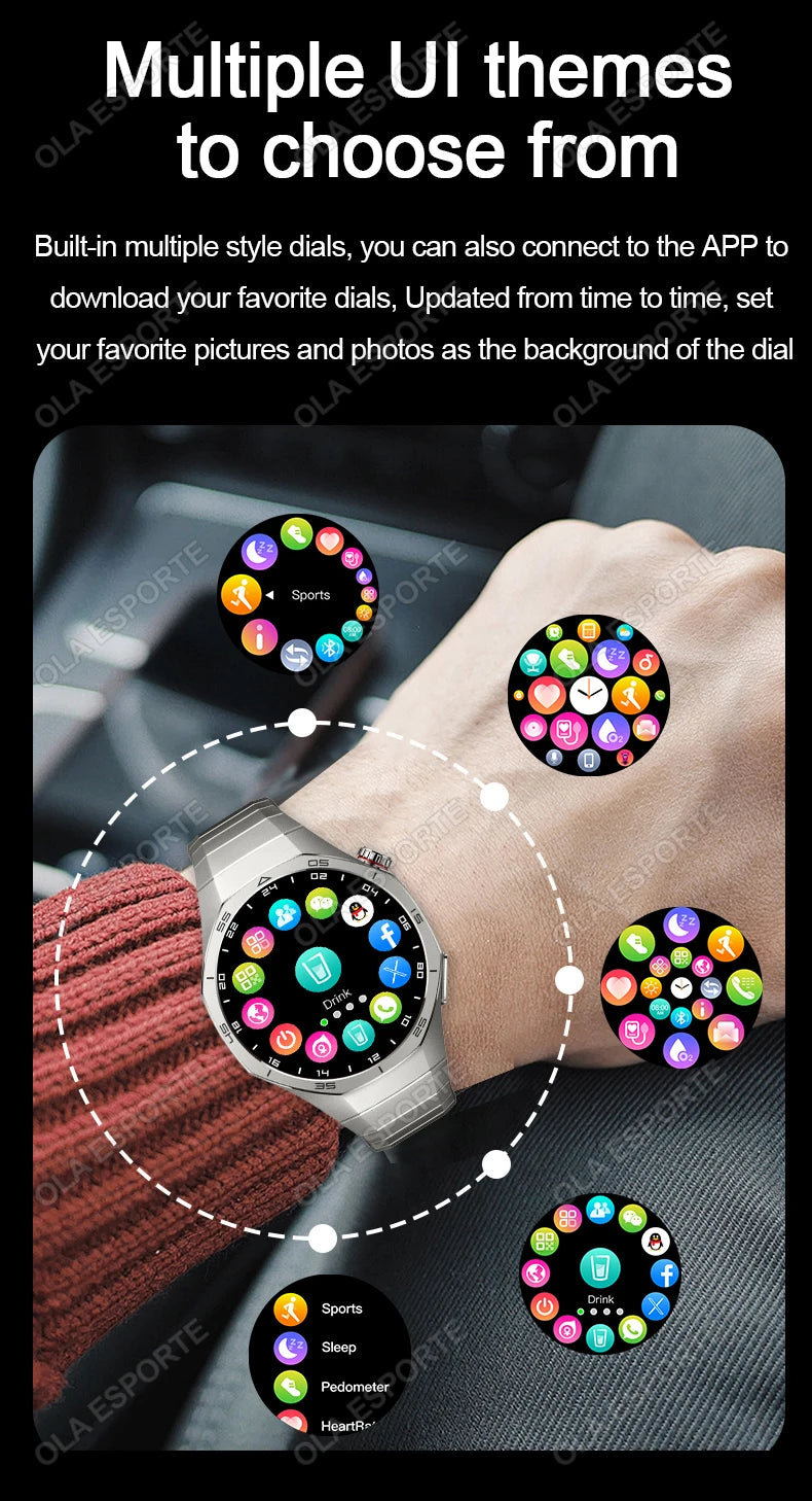 Reloj Inteligente Watch 5 Pro GPS AMOLED NFC