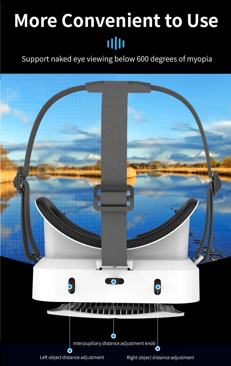 Shinecon VR gafas Viar auriculares de realidad Virtual dispositivos 3D casco gafas lentes para teléfono inteligente juego visor móvil