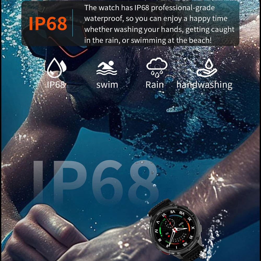 T-Rex3 Ultra Reloj Inteligente Militar AMOLED GPS