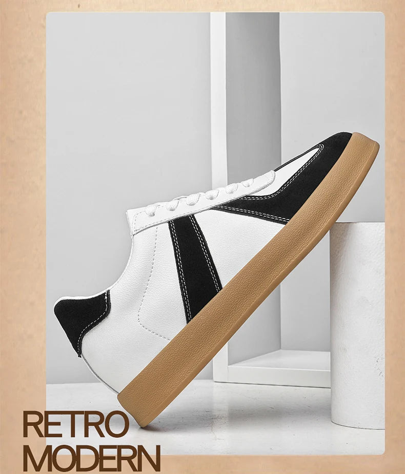 Zapatos invisibles con aumento de altura, zapatos de entrenamiento moral de 8cm, zapatillas informales transpirables de verano con aumento de altura interior para hombre, zapatos Forrest Gump versátiles Retro de cuero genuin