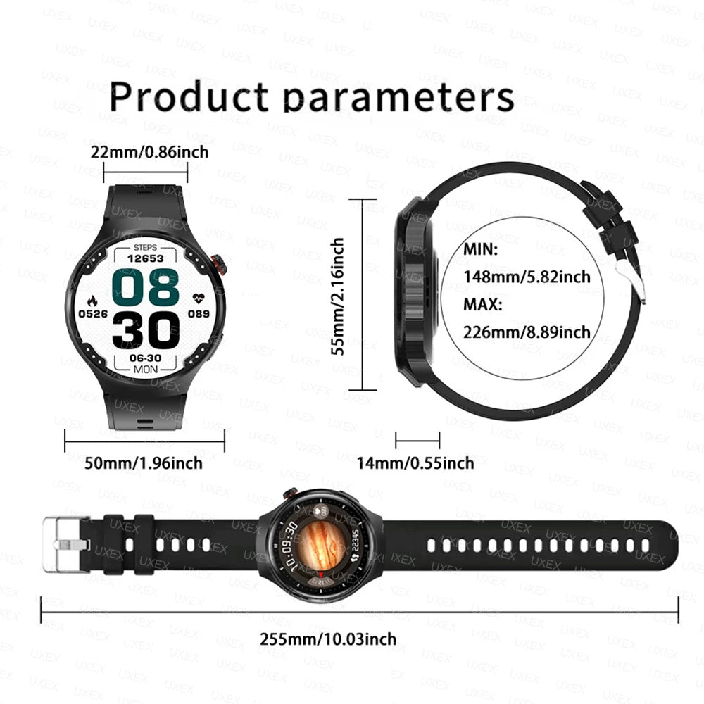 Reloj Inteligente Pro HD 1.52 Asistente de Voz