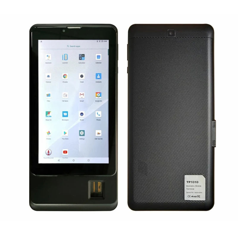 7 ''4G LTE llamada telefónica tarjeta SIM Dual Tablet PC soporte función de huella digital 1GB RAM 8GB ROM Quad Core MTK8735 GPS Android 8,1 GSM