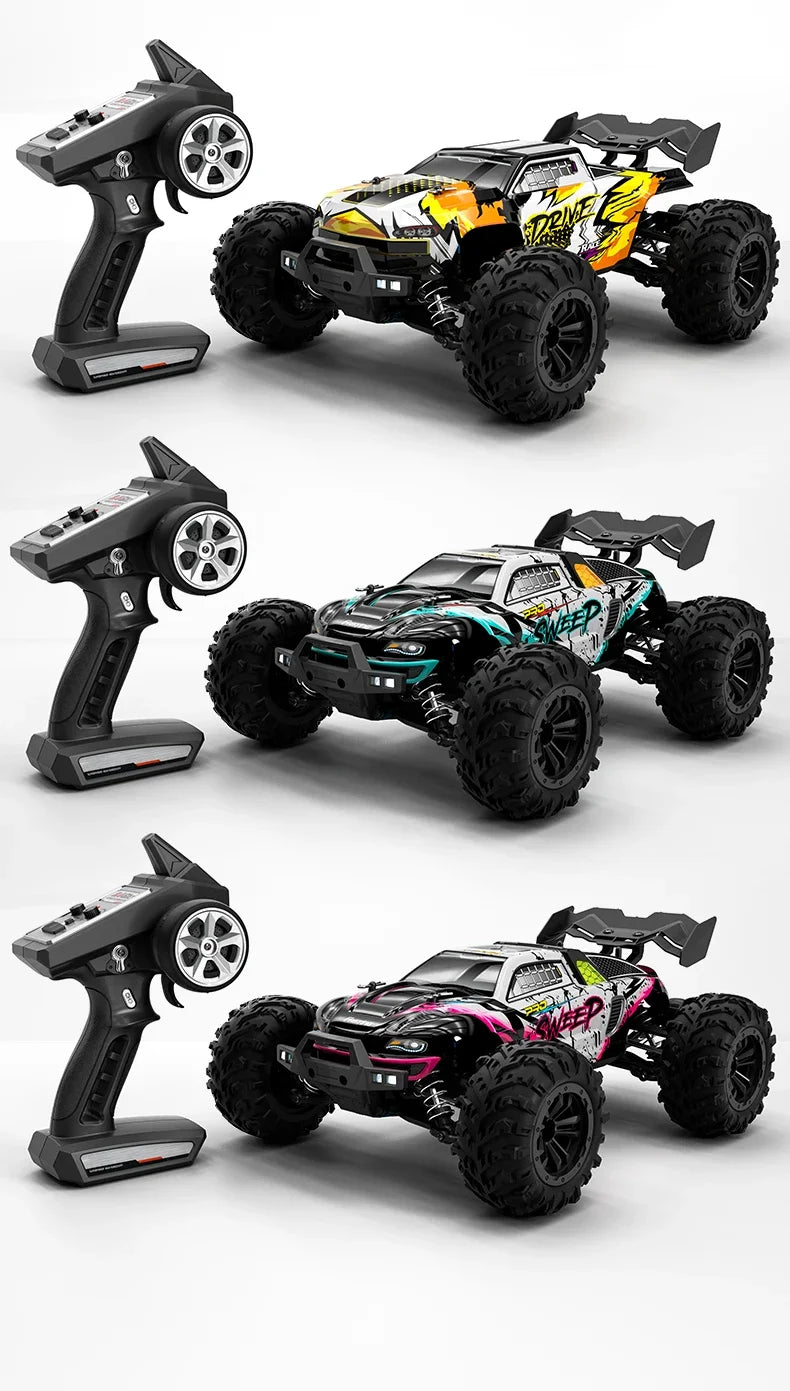 Coche RC MJX VS SCY 16101 16102 PRO 4WD 70Km/h 1/16 de Alta Velocidad, Monster Truck Todoterreno con Control Remoto, Vehículo Eléctrico