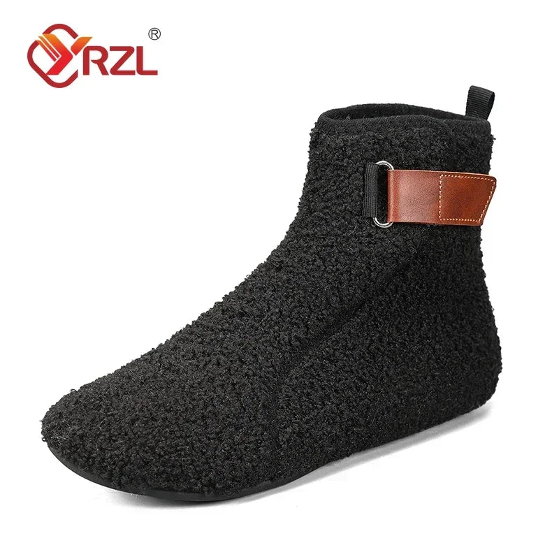 Botines de algodón cálidos de invierno para hombre