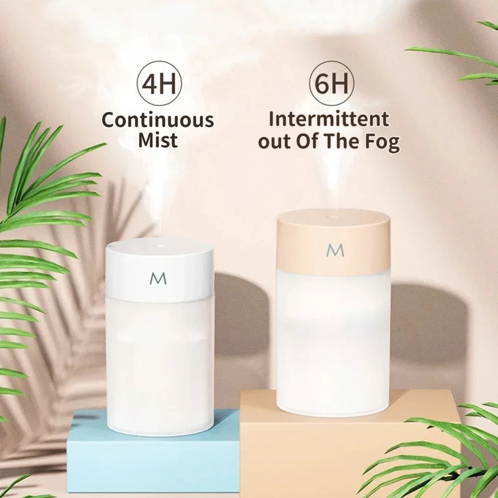 Mini Humidificador Difusor de Aroma USB 180ml