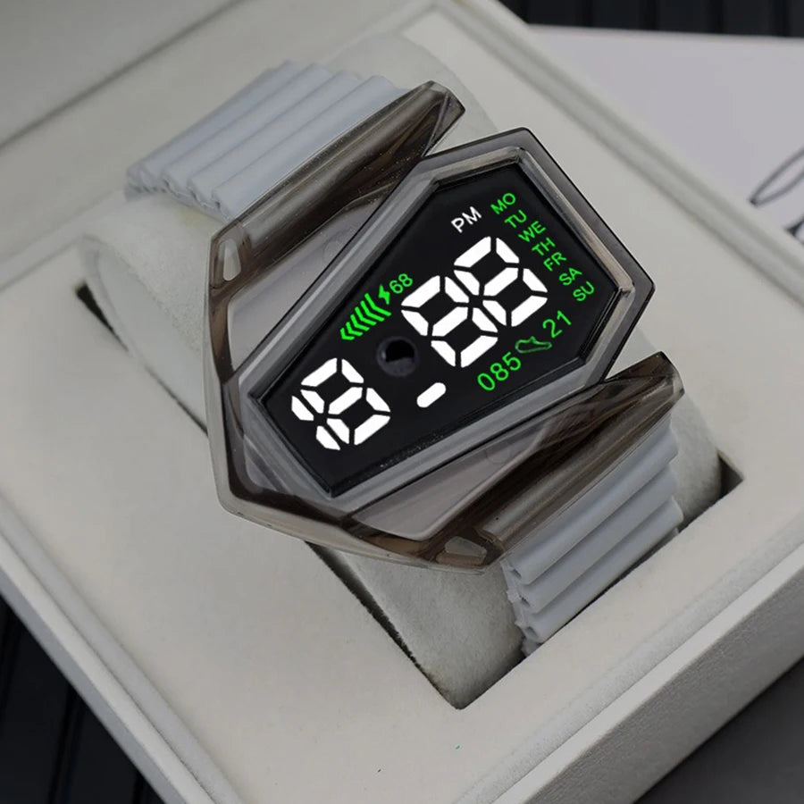 Reloj Digital Deportivo LED Táctil para Niños