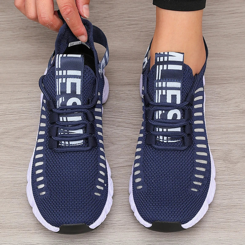 Zapatillas deportivas de plataforma para mujer — transpirables y cómodas