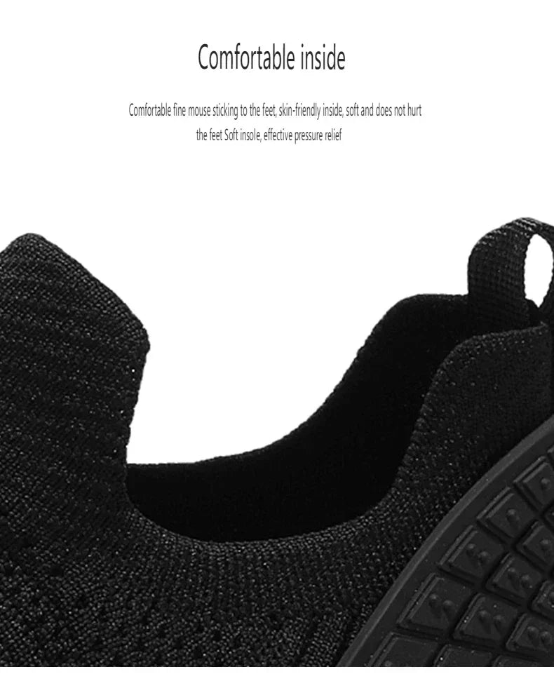 Zapatos planos ligeros de marca informales transpirables para hombre, zapatillas cómodas de moda, zapatos de hombre de talla grande