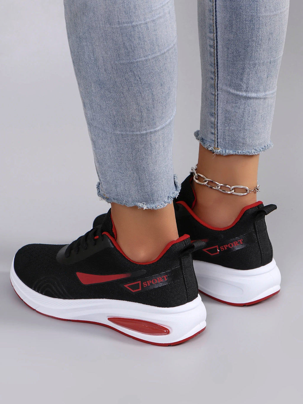 Nuevos zapatos deportivos de primavera para mujer, zapatos deportivos informales a la moda, transpirables, ligeros, antideslizantes, resistentes al desgaste, zapatos planos