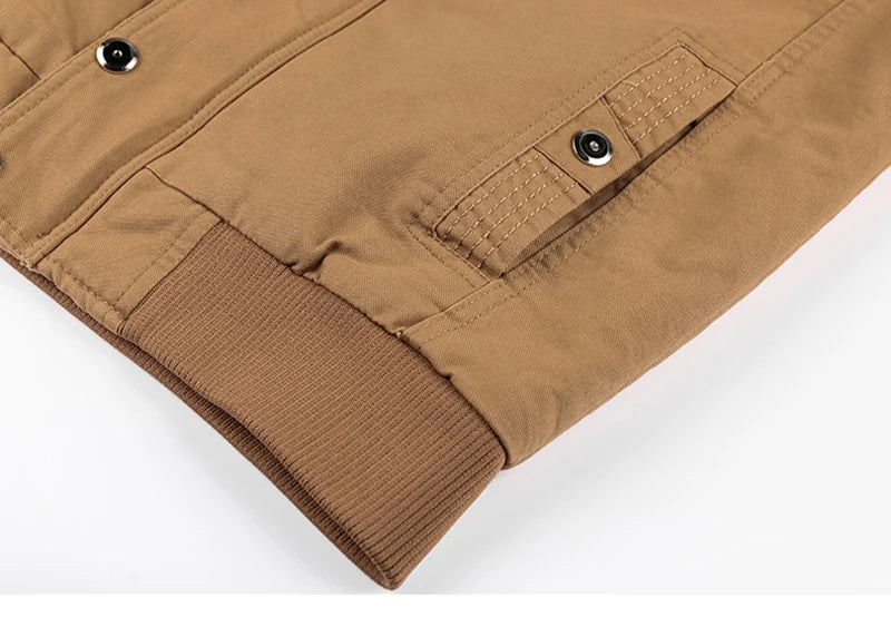 Chaqueta Táctica para Hombre con Múltiples Bolsillos