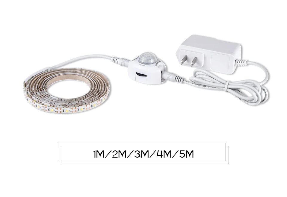 Tira LED con Sensor de Movimiento PIR para Armario
