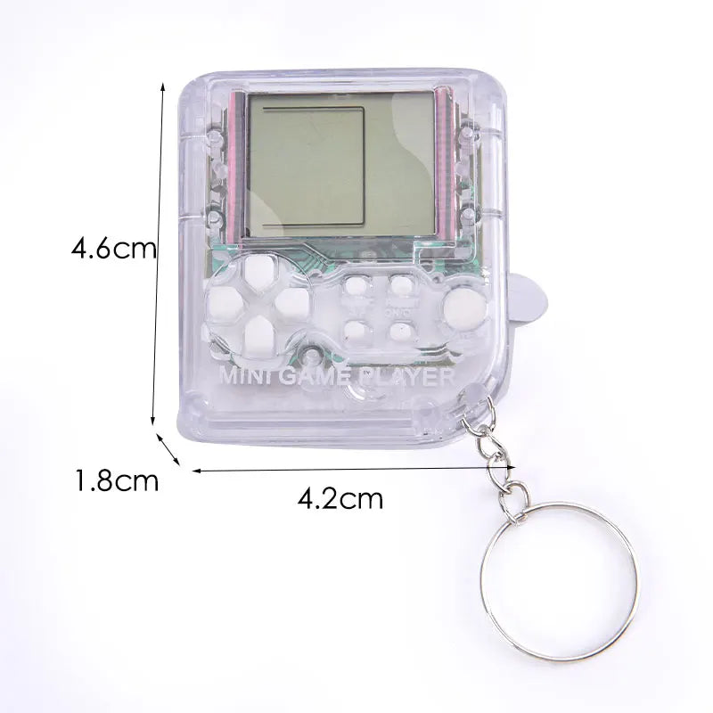 Mini Consola Retro con Llavero - 26 Juegos Clásicos Integrados