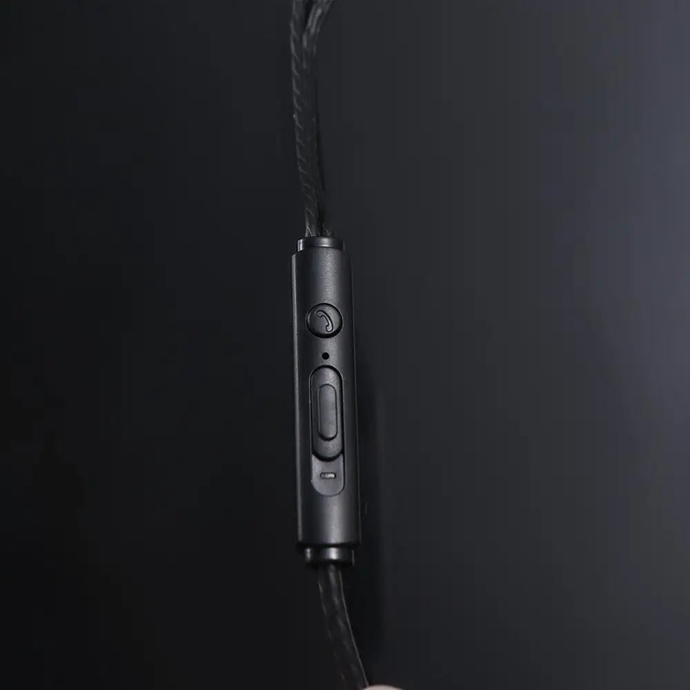 Electrónica portátil estéreo bajo cancelación de ruido 3,5mm para teléfono inteligente auriculares planos auriculares deportivos auriculares con cable
