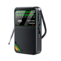 Radio Portátil FM AM SW de Bolsillo con Altavoz y Pantalla HD