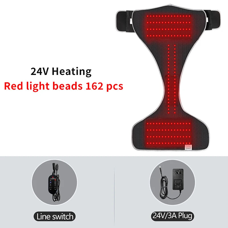 Ropa Interior Térmica con Calefacción Eléctrica y Luz Roja