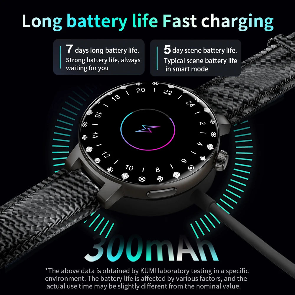 KUMI GT6 Pro Reloj Inteligente AMOLED NFC