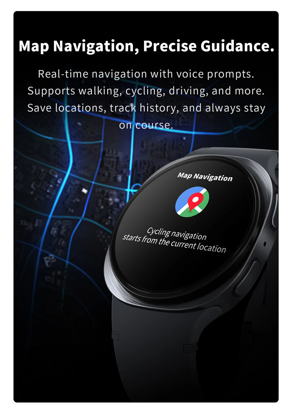 Smartwatch 8 Mini Reloj Inteligente GPS Bluetooth