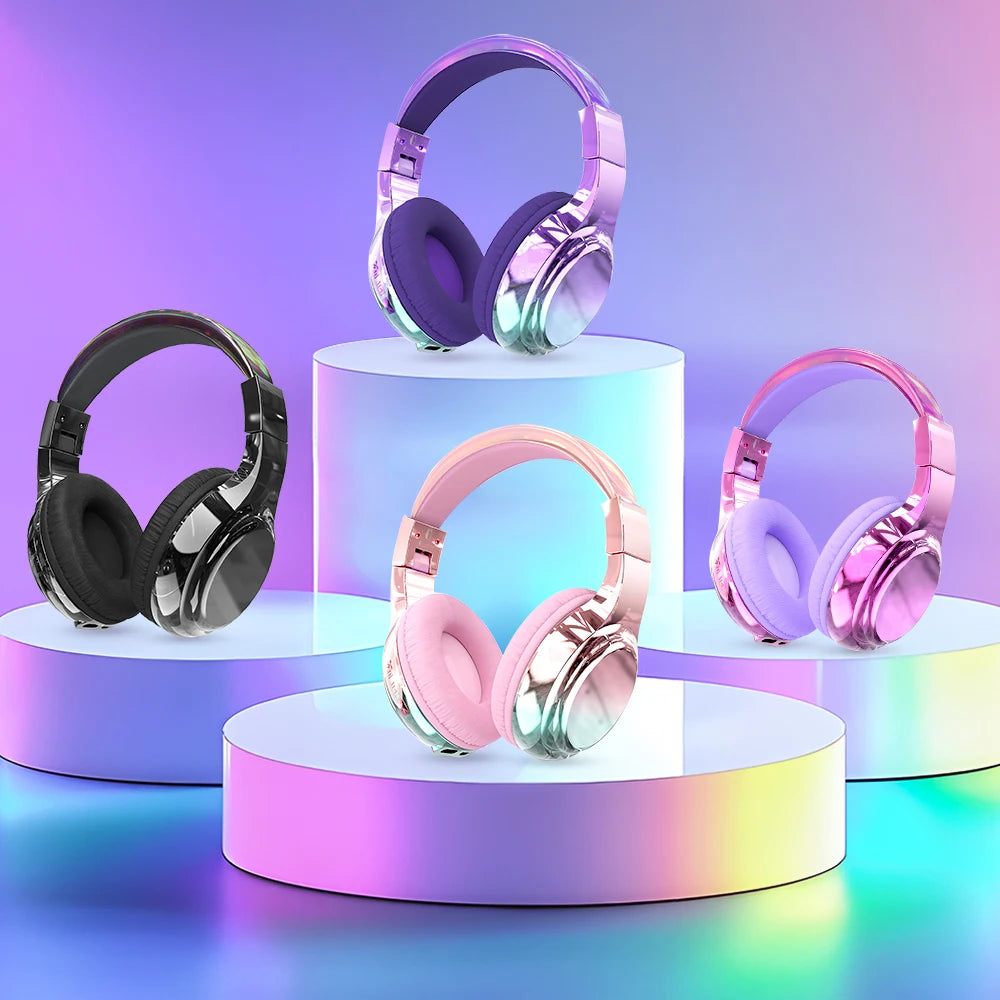 Auriculares Bluetooth Infantiles Plegables para Viajes