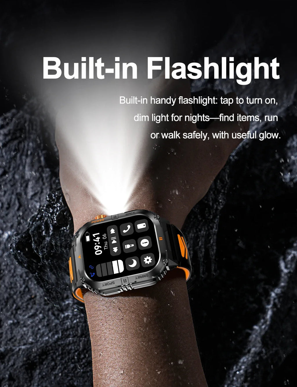Reloj Inteligente Deportivo IP68 100+ Modos