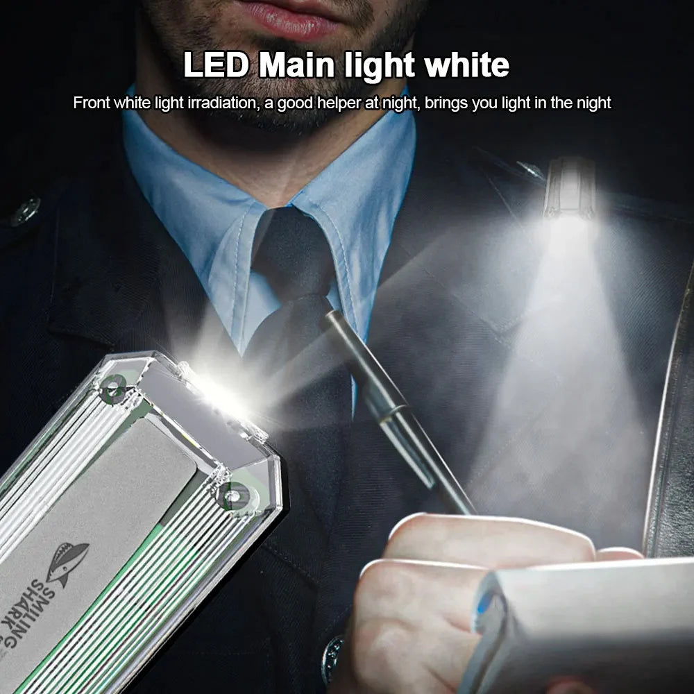 Luz LED Estroboscópica con Clip para Correr y Seguridad