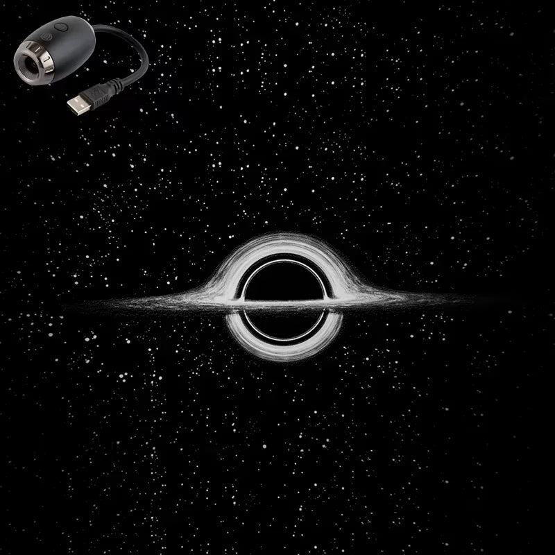 Proyector LED Galaxia Saturno USB Decoración Interior