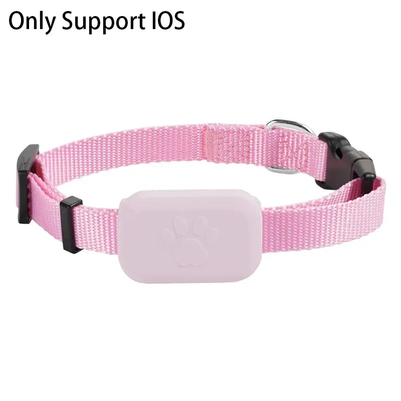 Rastreador GPS para Mascotas a Distancia, Impermeable, Seguimiento en Tiempo Real, Alerta de Movimiento, Collar Antipérdida para Perros y Gatos, Localizador Global para Apple Find APP