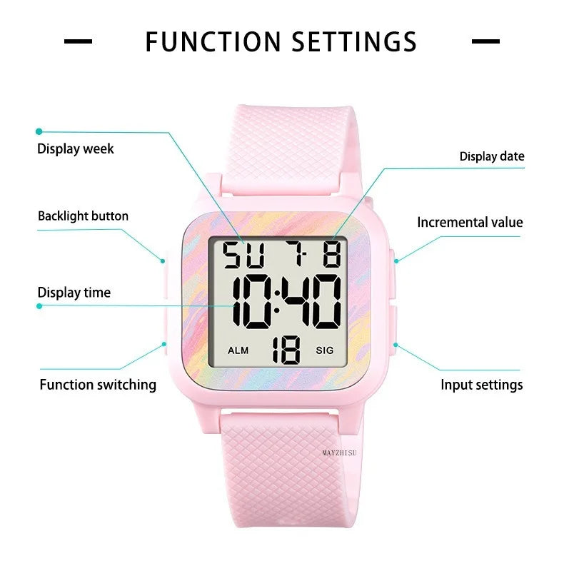 Reloj Deportivo Ultrafino Luminoso MAYZHISU Pareja