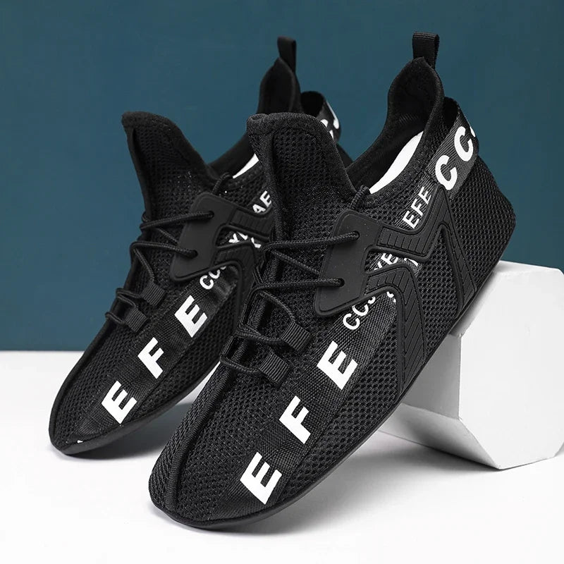 YRZL Mocasines Zapatos Hombres Casual Malla Transpirable Antideslizante Al Aire Libre Cómodo Interior Zapatos de Gimnasio Zapatos de Gran Tamaño para Hombres