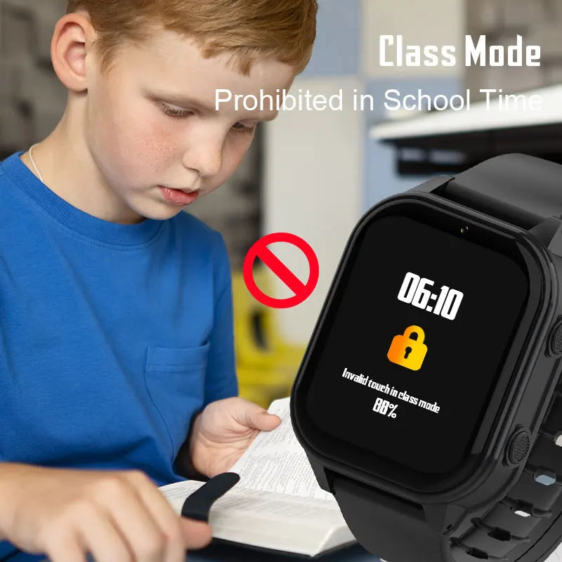 Reloj Inteligente 4G para Niños con GPS, WiFi, SOS, Whatsapp KT19Pro MAX Android 8.1 con Videollamada, Cámara y Monitor