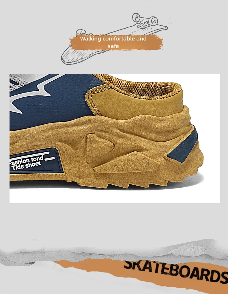 Zapatillas Casuales Transpirables para Hombre - Suela Blanda