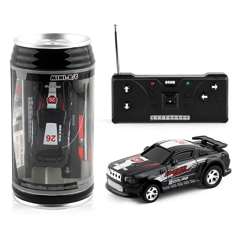 ¡Epico Mini RC Racer! Vehículo 4WD de tamaño Coke para aventuras de alta velocidad, el regalo divertido y definitivo para niños