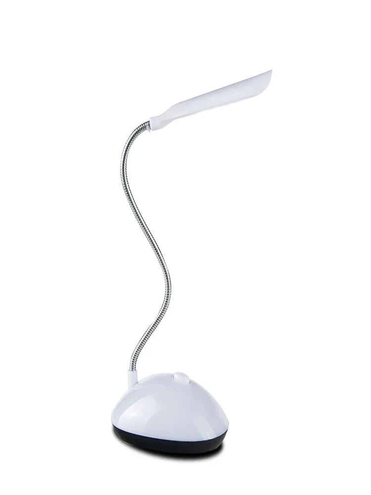 Lámpara LED de Lectura Portátil Flexible para Mesa