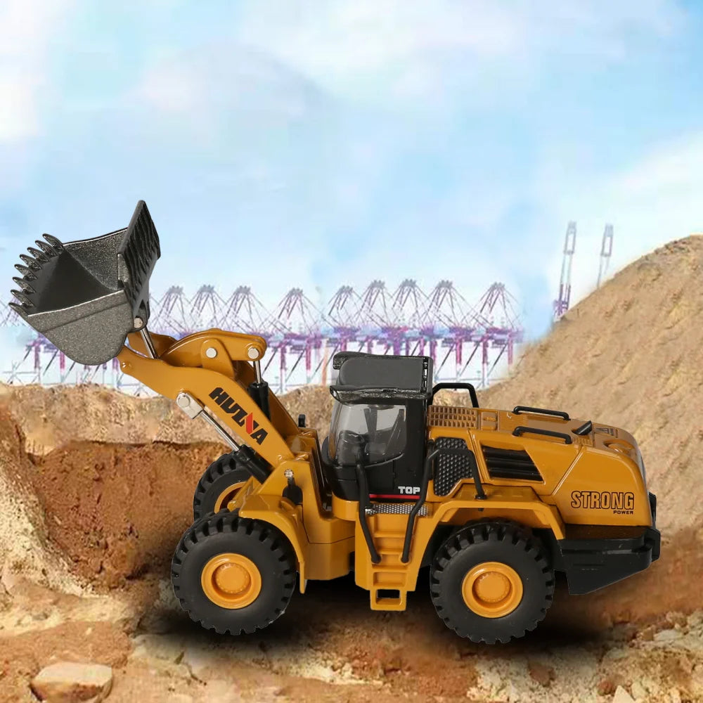 Vehículos de Construcción HUINA 1:60 Diecast Metal Juguete