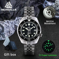 Reloj de Buceo Automático HEIMDALLR MM300, Cristal Zafiro, 300M, Acero Inoxidable