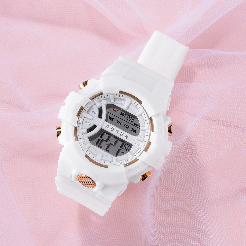 Reloj Digital LED Multifunción para Niños