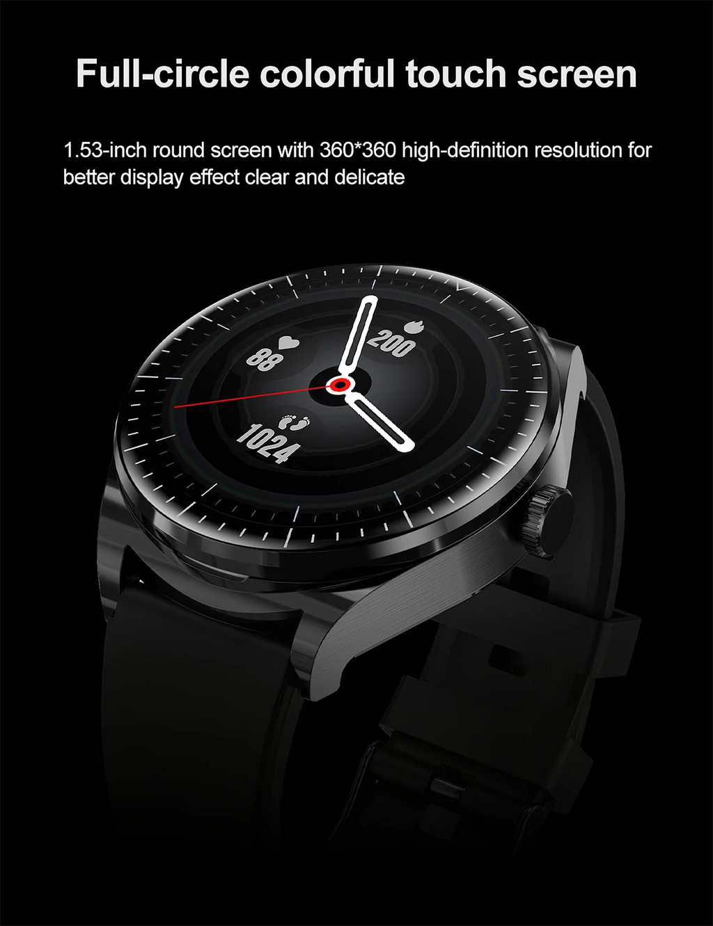 Reloj inteligente TWS con auriculares para hombre y mujer, función NFC, rastreador deportivo, Monitor de ritmo cardíaco, reducción de ruido, reloj inteligente