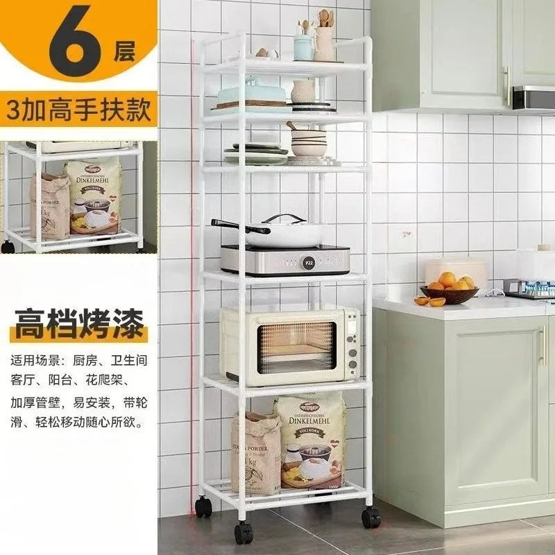 Estante de almacenamiento giratorio multiusos para cocina, balcón y dormitorio