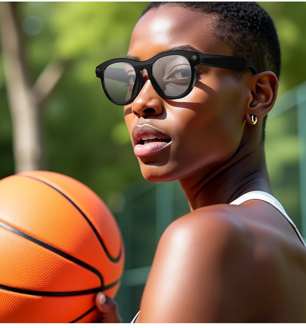 Gafas Inteligentes 4K con Cámara IA y Traducción