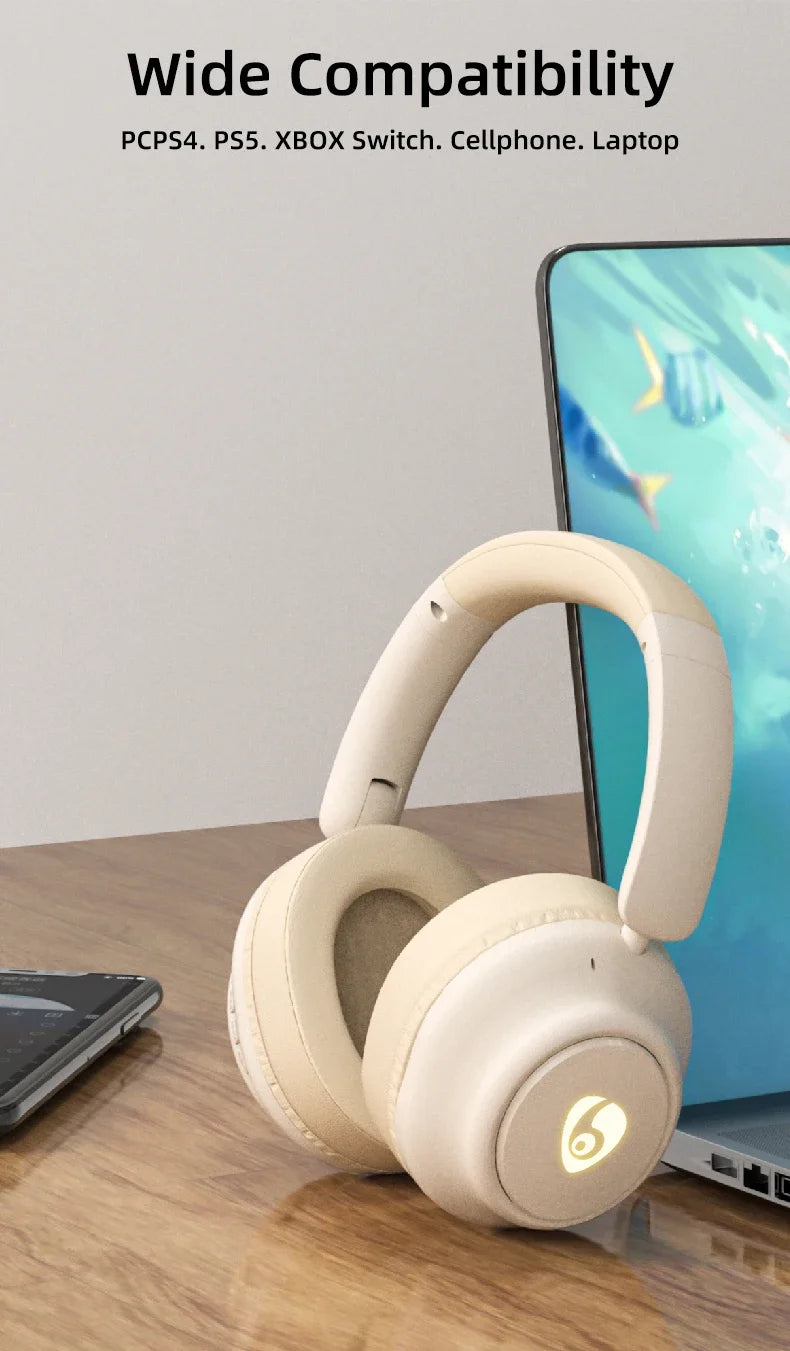 Auriculares Bluetooth Cancelación Ruido 48dB HiFi