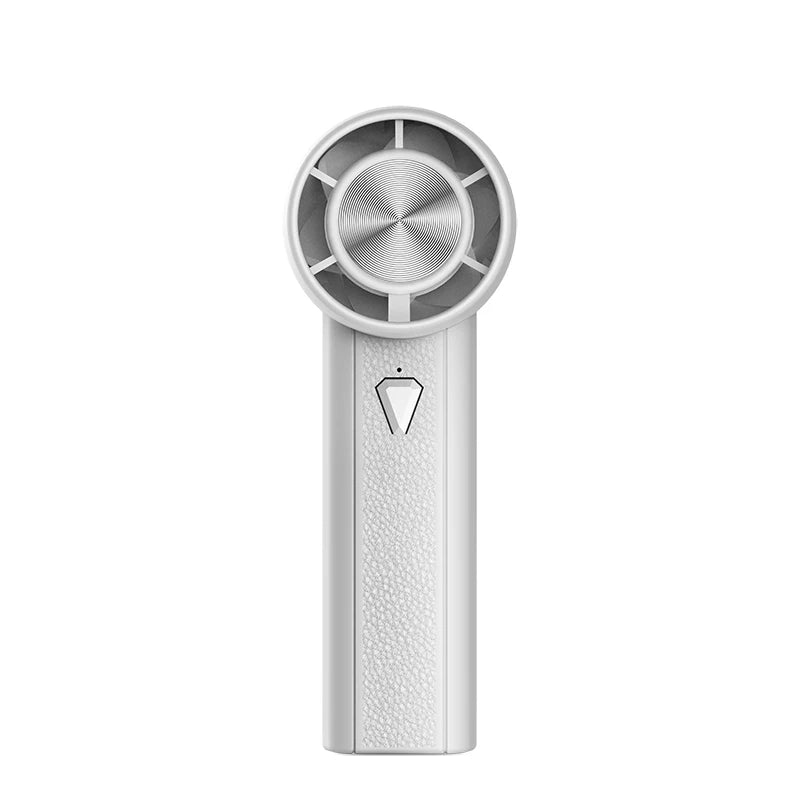 Ventilador portátil de mano, Mini ventilador de carga USB para el hogar de 1800mAh, carga USB de alta velocidad, ventilador de mano de refrigeración para acampar al aire libre