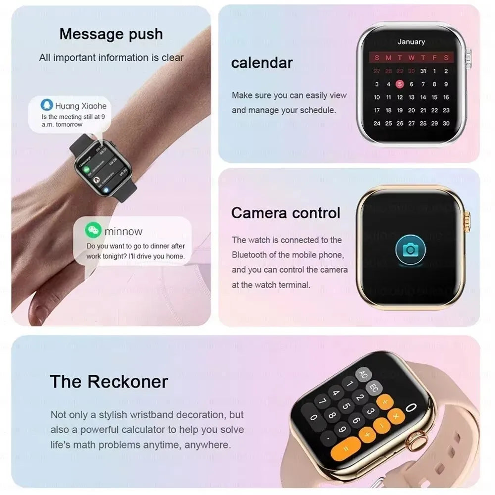 Reloj Inteligente Serie 10 con Llamadas Bluetooth, GPS y Monitor de Salud
